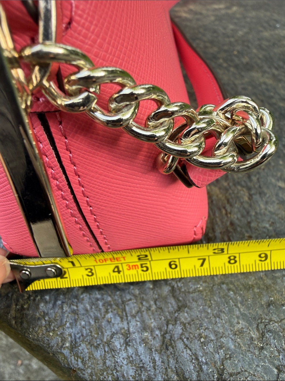 kate spade Pink Saffiano Dome Crossbody - Picture 15 of 16